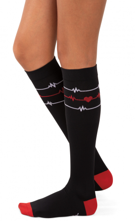 ekg compression sock