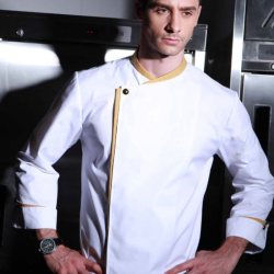 Dovan Chef Coat in White