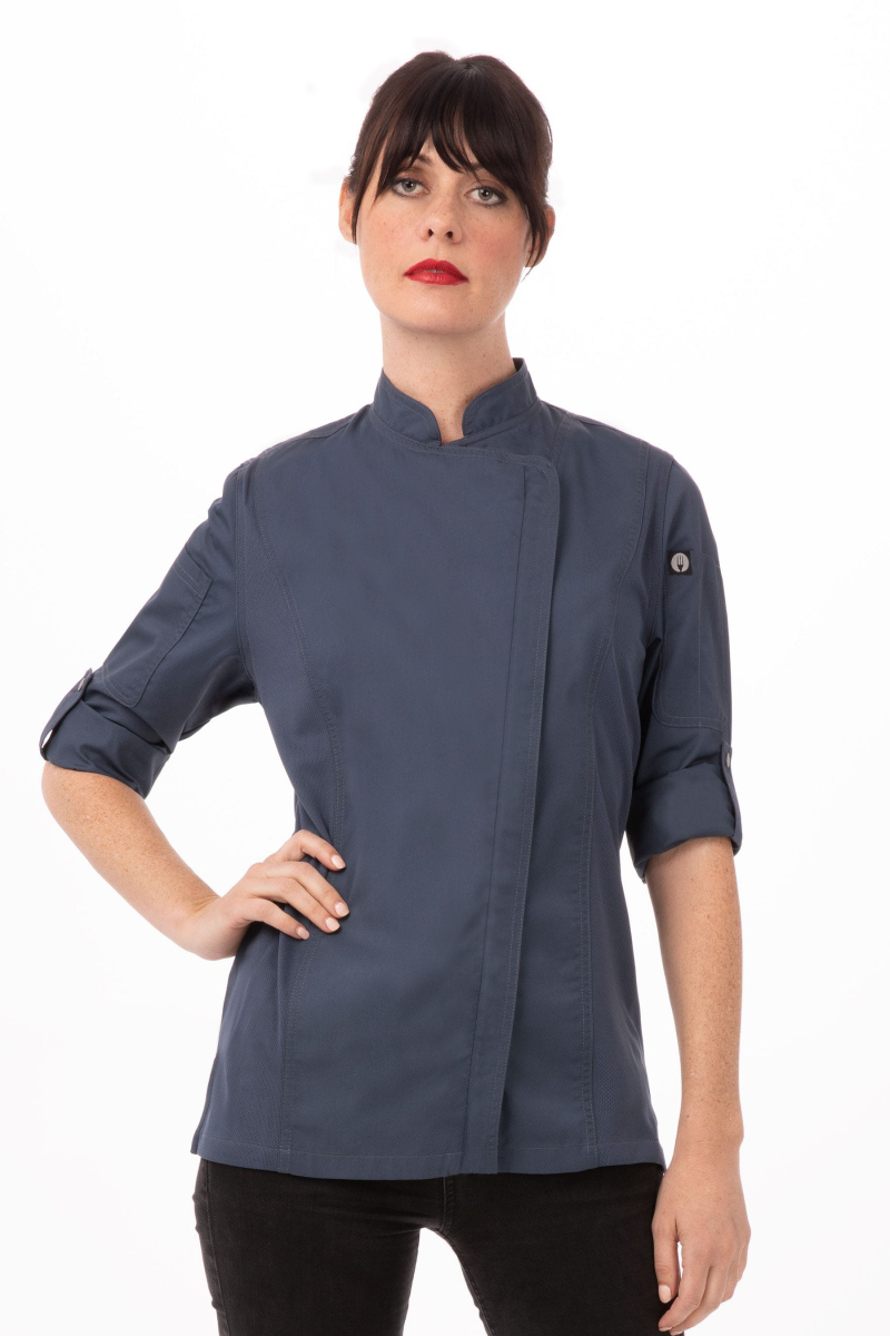 BCWLZ005 WOMENS CHEF COAT