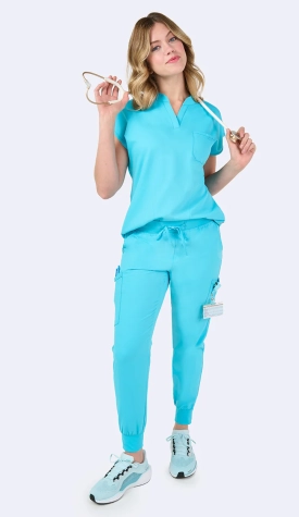 scrubs turquoise