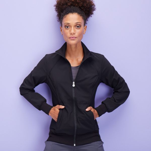 Infinity Zip Front Jacket - Uniformes Puerto Rico